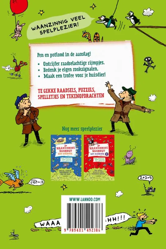 Het waanzinnige doeboek | 9789401492386 Het waanzinnige doeboek - Afbeelding 2
