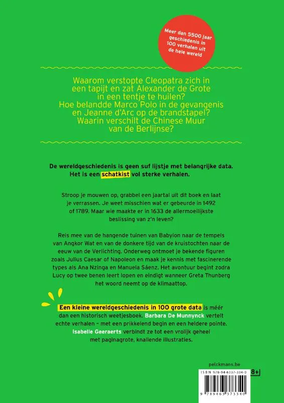 Een kleine wereldgeschiedenis in 100 grote data | 9789463373340 Een kleine wereldgeschiedenis in 100 grote data - Afbeelding 2