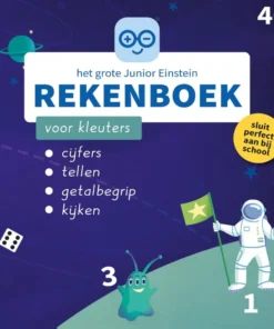 Het grote Junior Einstein rekenboek voor kleuters