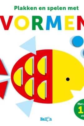 Plakken en spelen met vormen