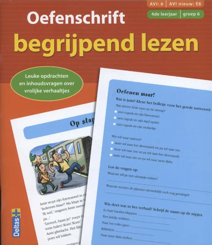 Oefenschrift begrijpend lezen Groep 6 4de leerjaar | 9789044737516 Oefenschrift begrijpend lezen Groep 6 4de leerjaar