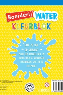 Waterkleurblok Boerderij | 9789036640442