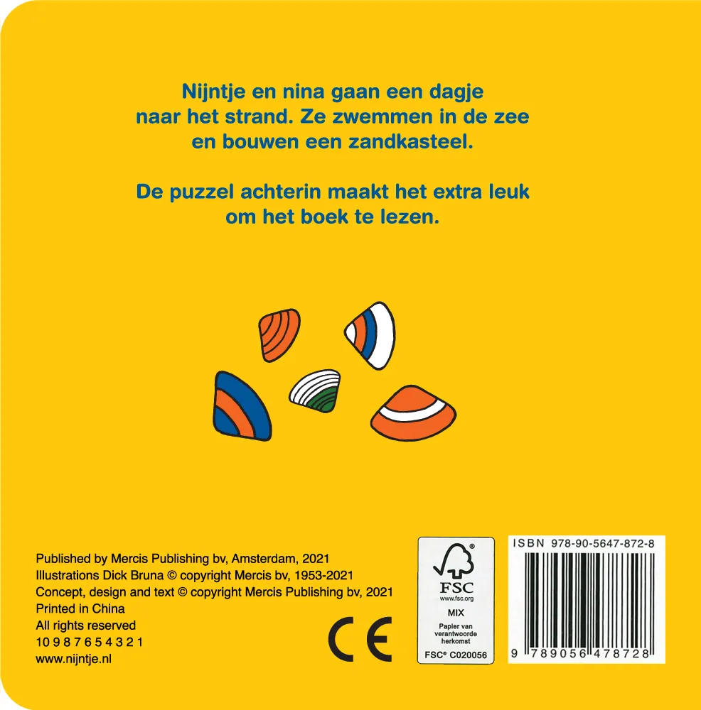 nijntje en nina op het strand | 9789056478728 nijntje en nina op het strand - Afbeelding 2