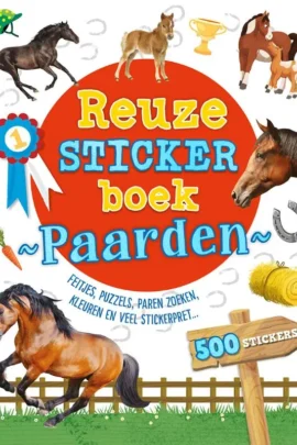 Feitjes, puzzels, paren zoeken, kleuren en veel stickerpret...