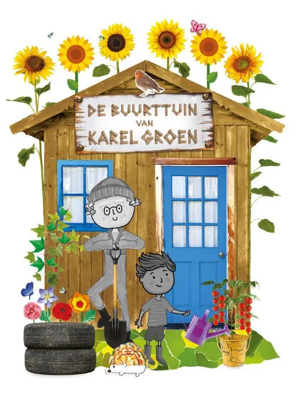 De buurttuin van Karel Groen | 9789464391299 De buurttuin van Karel Groen