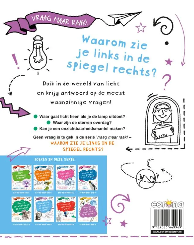Waarom zie je links in de spiegel rechts? | 9789086649969 Waarom zie je links in de spiegel rechts? - Afbeelding 2