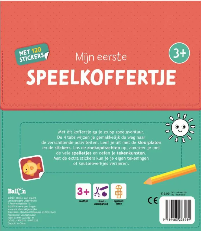 Mijn eerste speelkoffertje 3 +. | 9789403223919 Mijn eerste speelkoffertje 3 +. - Afbeelding 2