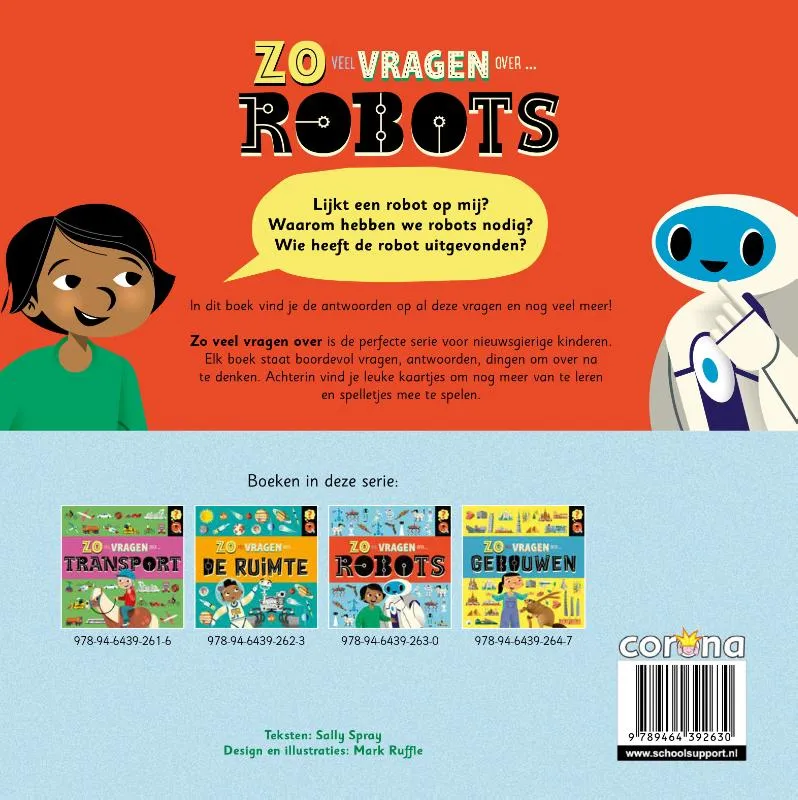 Zoveel vragen over robots | 9789464392630 Zoveel vragen over robots - Afbeelding 2