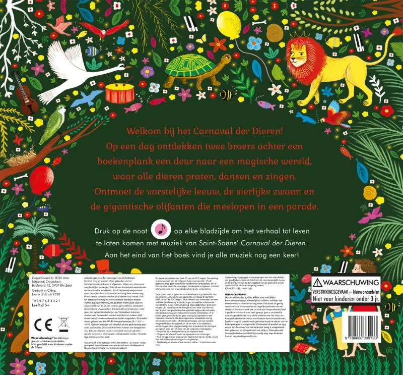 Carnaval der dieren | 9789060389133 Carnaval der dieren - Afbeelding 2