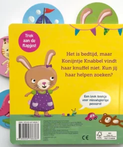 Alternative view of Konijntje Knabbel zoekt haar knuffel