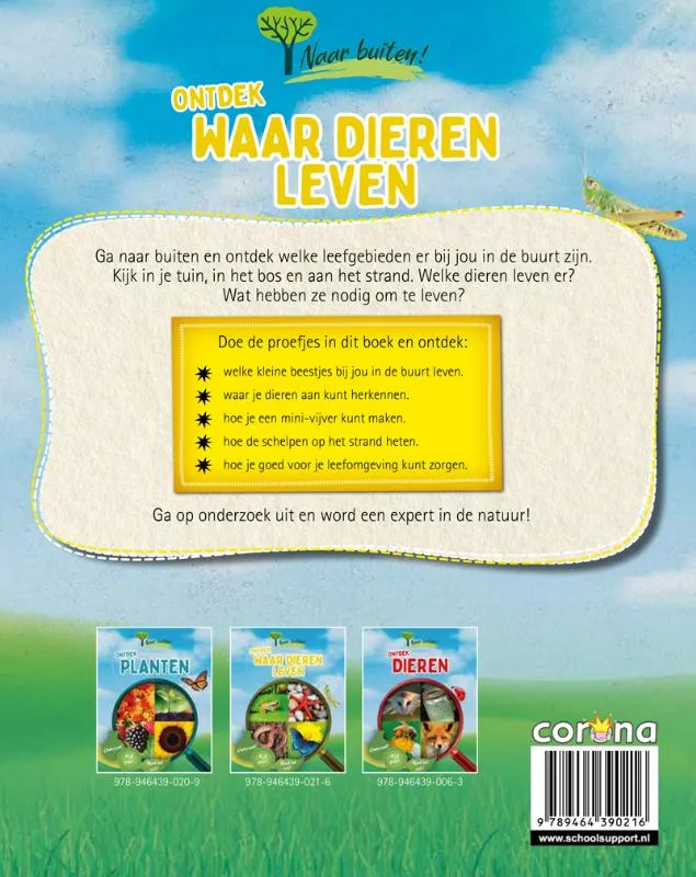 Ontdek waar dieren leven | 9789464390216 Ontdek waar dieren leven - Afbeelding 2