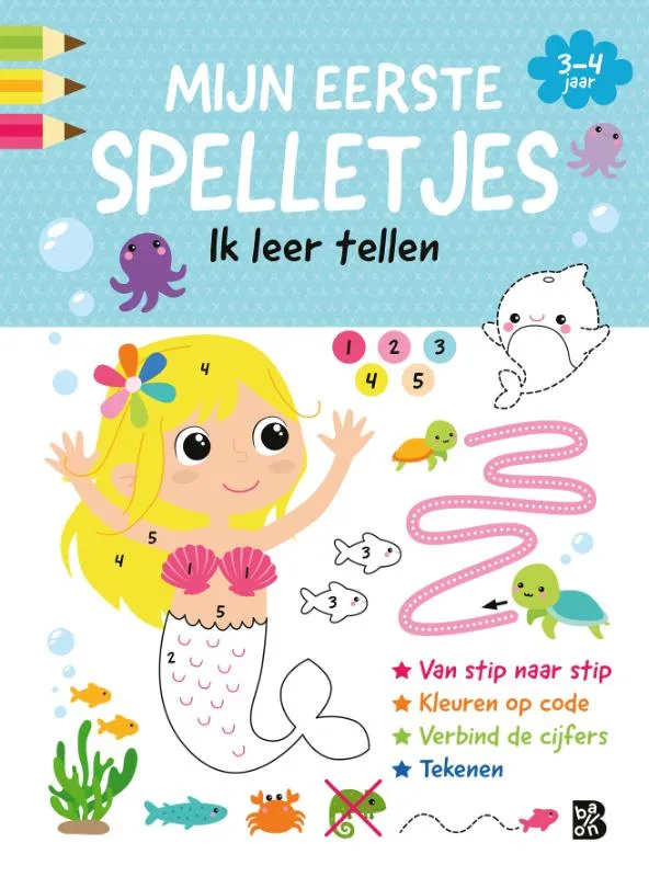 Ik leer tellen 3-4 jaar | 9789403237312 Ik leer tellen 3-4 jaar