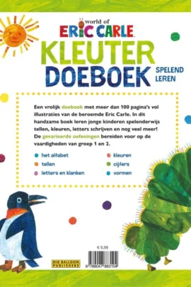 Alternative view of World of Eric Carle kleuterdoeboek 3-5 jaar