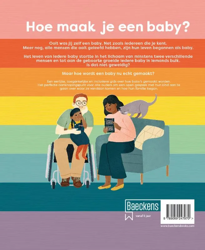 Hoe maak je een baby? | 9789059247970 Hoe maak je een baby? - Afbeelding 2