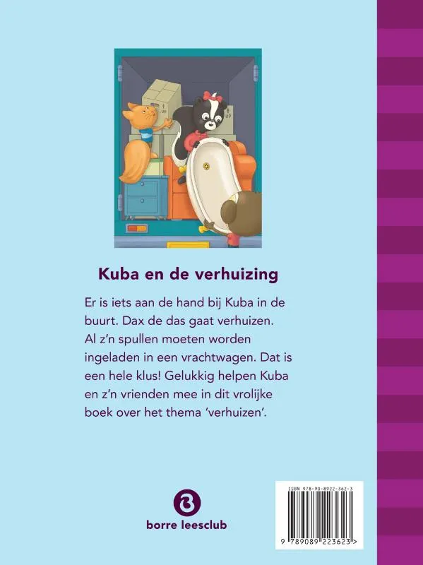 Kuba en de verhuizing | 9789089223623 Kuba en de verhuizing - Afbeelding 2
