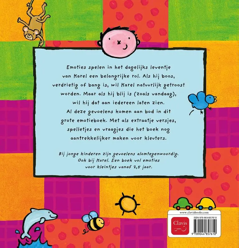 Karels grote boek over emoties | 9789044857610 Karels grote boek over emoties - Afbeelding 2