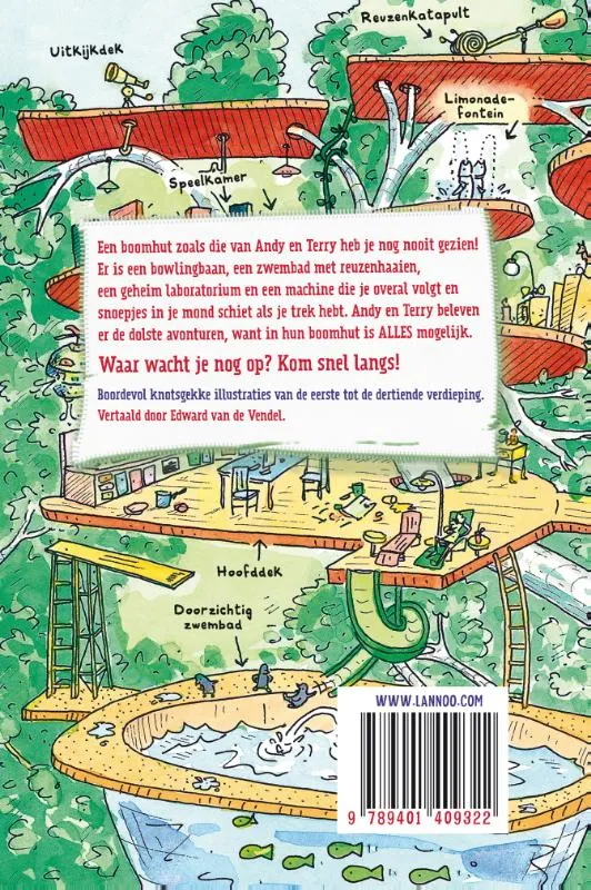 De waanzinnige boomhut van 13 verdiepingen | 9789401409322 De waanzinnige boomhut van 13 verdiepingen - Afbeelding 2