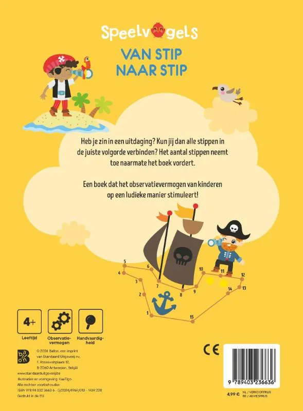 Van stip naar stip | 9789403236636 Van stip naar stip - Afbeelding 2