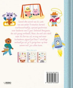 5-minutenverhaaltjes voor 3 jaar | 9789036645683