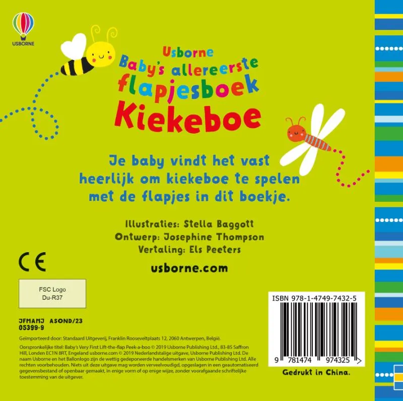Bedtijd kiekeboe | 9781474974325 Bedtijd kiekeboe - Afbeelding 2