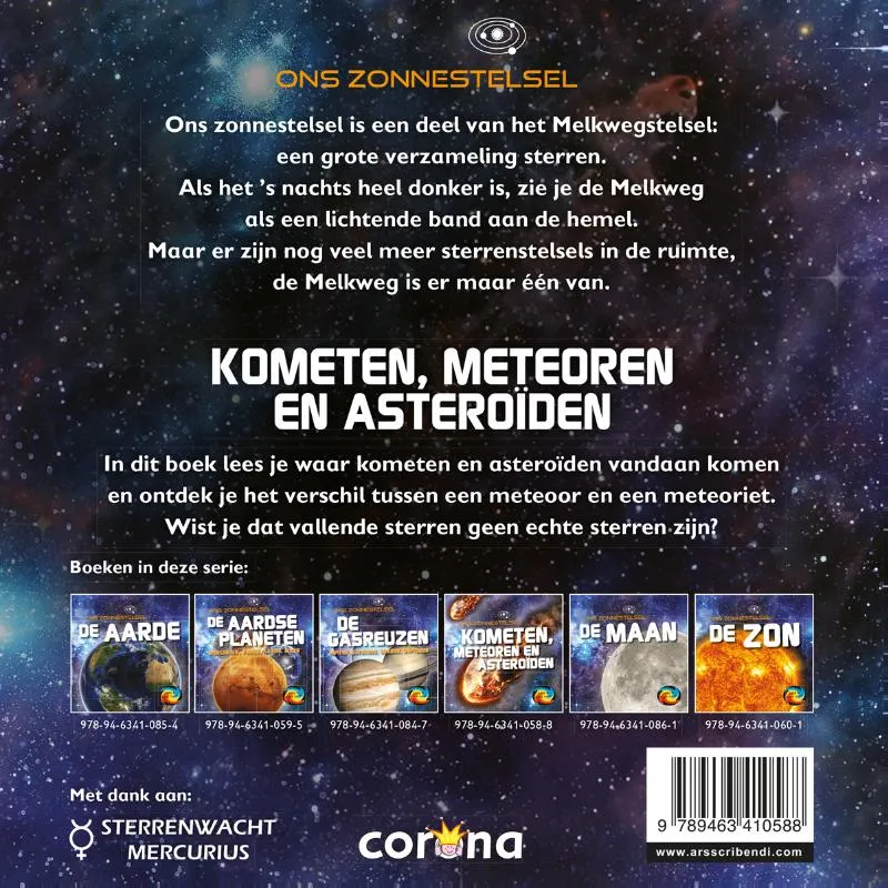 Kometen, meteoren en asteroïden | 9789463410588 Kometen, meteoren en asteroïden - Afbeelding 2