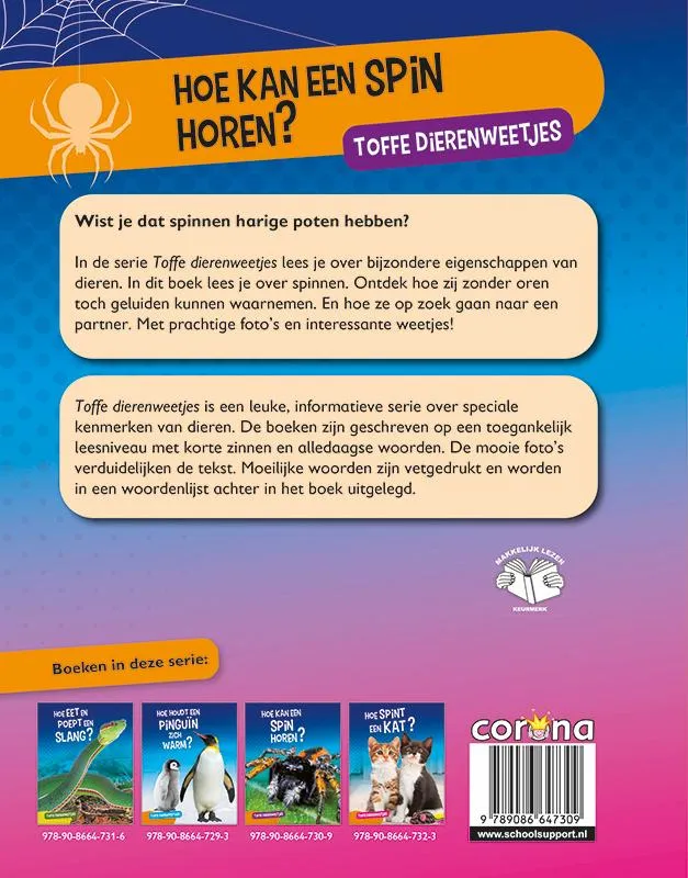 Hoe kan een spin horen? | 9789086647309 Hoe kan een spin horen? - Afbeelding 2