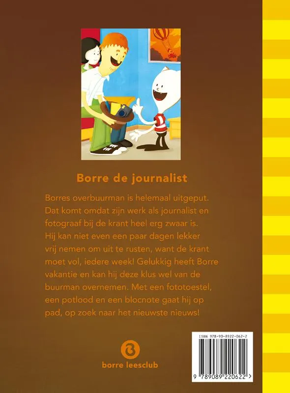 Borre, de journalist | 9789089220622 Borre, de journalist - Afbeelding 2