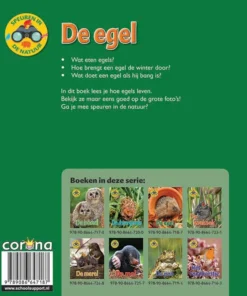 Alternative view of De egel, Speuren in de natuur