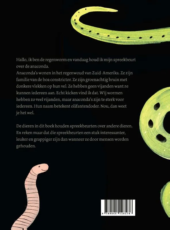 Vandaag houd ik mijn spreekbeurt over de anaconda | 9789045128276 Vandaag houd ik mijn spreekbeurt over de anaconda - Afbeelding 2