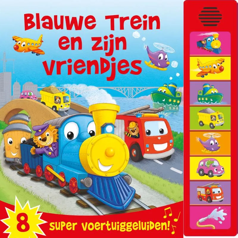 Blauwe trein en zijn vriendjes | 9789036637756 Blauwe trein en zijn vriendjes