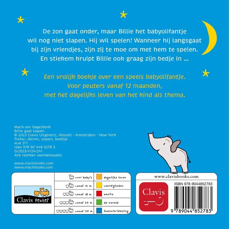 Billie gaat slapen | 9789044852783 Billie gaat slapen - Afbeelding 2