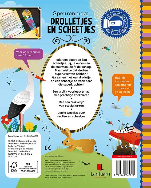 Speuren naar drolletjes en scheetjes | 9789463542722 Speuren naar drolletjes en scheetjes - Afbeelding 2