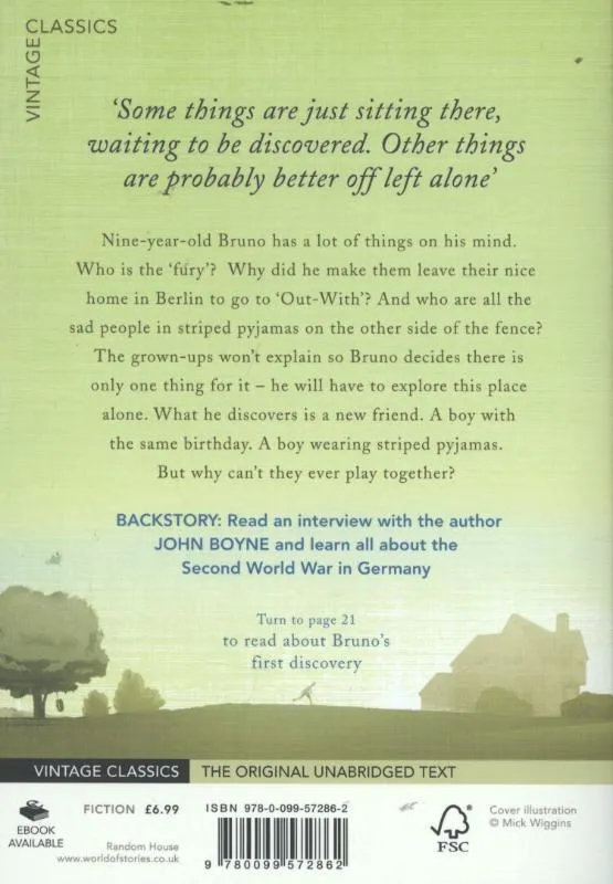 The Boy in the Striped Pyjamas | 9780099572862 The Boy in the Striped Pyjamas - Afbeelding 2