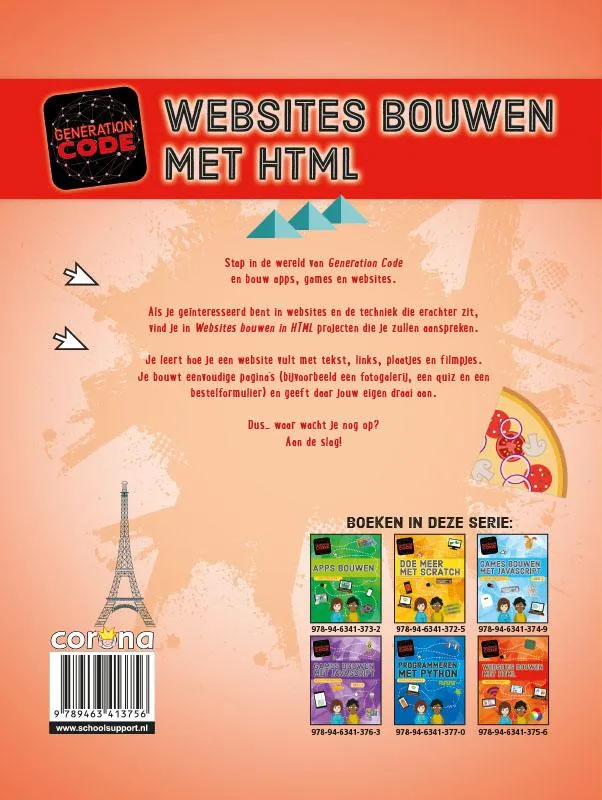 Websites bouwen met HTML | 9789463413756 Websites bouwen met HTML - Afbeelding 2