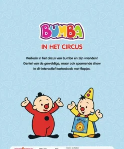kartonboek met flapjes (lang) - In het circus | 9789462775862