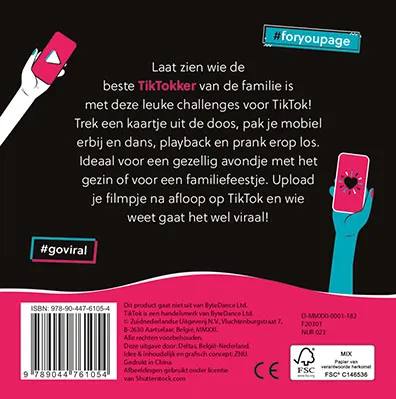 De coolste challenges voor TikTok | 9789044761054 De coolste challenges voor TikTok - Afbeelding 2