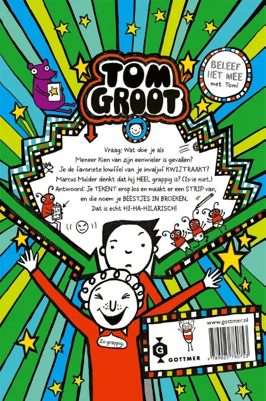 Tom Groot is hi-ha-hilarisch | 9789025780753 Tom Groot is hi-ha-hilarisch - Afbeelding 2