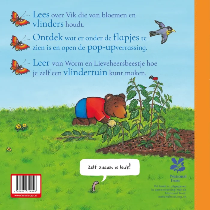 Vik maakt een vlindertuin - Afbeelding 2