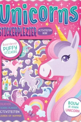Stickerplezier activiteitenboek Unicorns