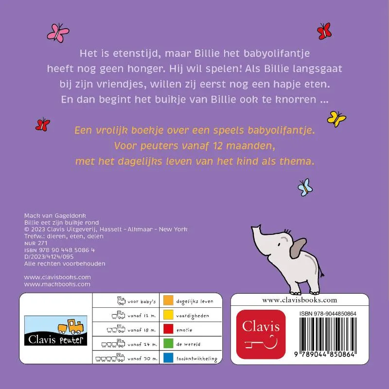 Billie eet zijn buikje rond | 9789044850864 Billie eet zijn buikje rond - Afbeelding 2