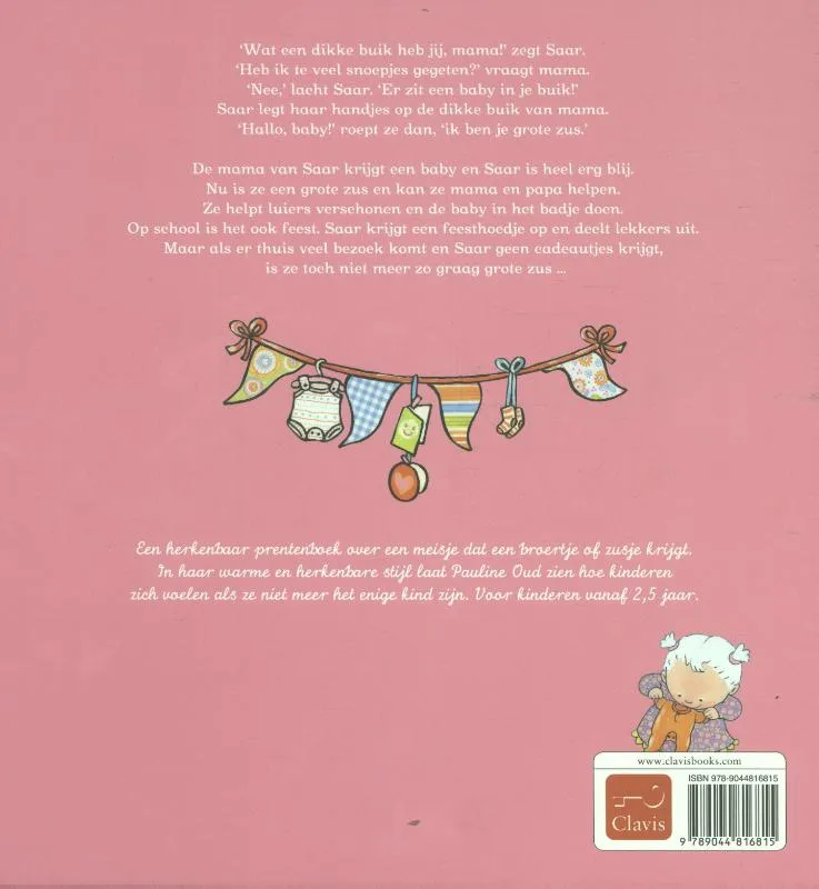 Saar wordt grote zus | 9789044816815 Saar wordt grote zus - Afbeelding 2