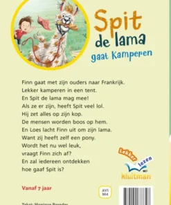 Alternative view of Spit de lama gaat kamperen