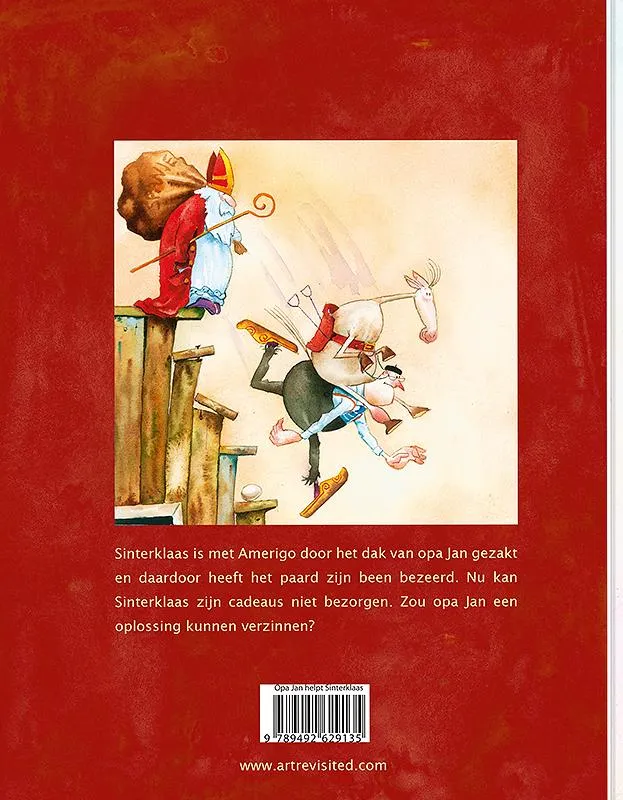 Opa Jan helpt Sinterklaas | 9789492629135 Opa Jan helpt Sinterklaas - Afbeelding 2