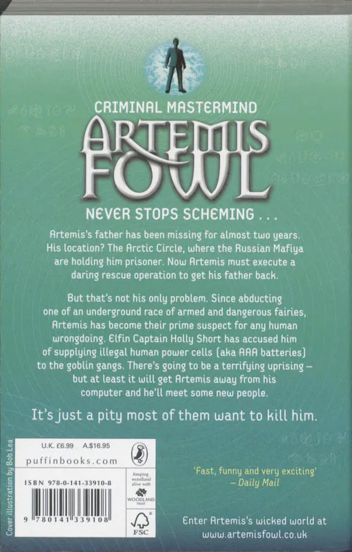 Artemis Fowl and The Arctic Incident | 9780141339108 Artemis Fowl and The Arctic Incident - Afbeelding 2