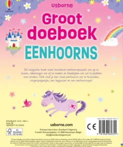 Groot doeboek Eenhoorns | 9781836069355