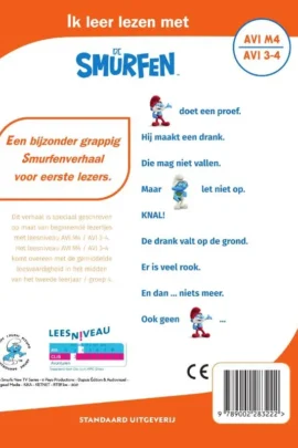 Alternative view of Grote Smurf doet een proef