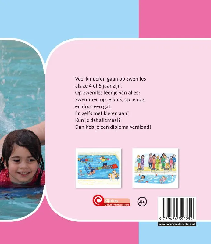 Op zwemles | 9789464390254 Op zwemles - Afbeelding 2