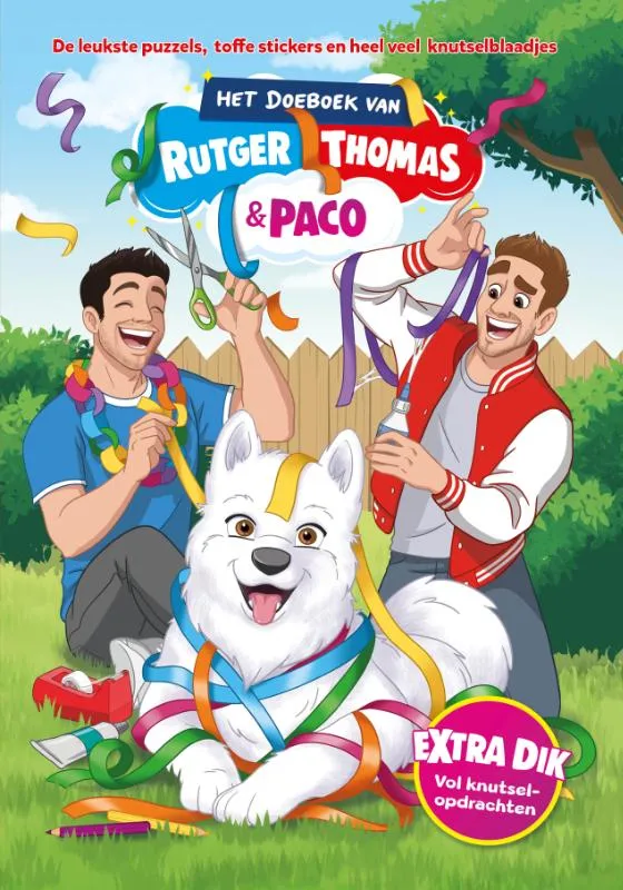Het doeboek van Rutger, Thomas & Paco | 9789030510529 Het doeboek van Rutger, Thomas & Paco