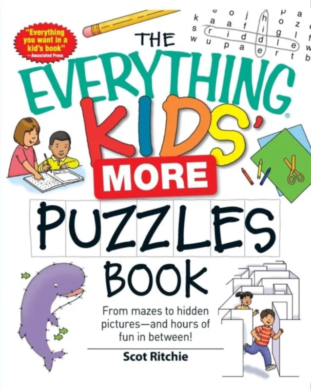 The Everything Kids' More Puzzles Book | 9781440506475 The Everything Kids' More Puzzles Book
