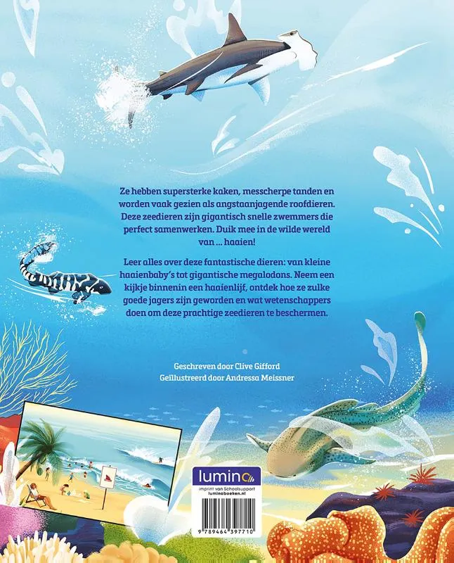 De wilde wereld van haaien | 9789464397710 De wilde wereld van haaien - Afbeelding 2